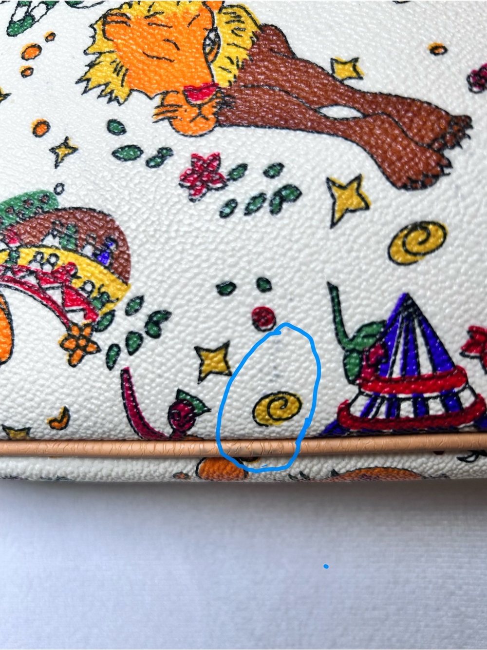 Piero Guidi Magic Circus Shoulder Bag Italian Designer - Picture 14 of 15